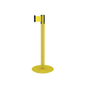 металлическое ограждение с лентой фото