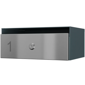 почтовый ящик 1-секционный серии ультра инокс смарт фото