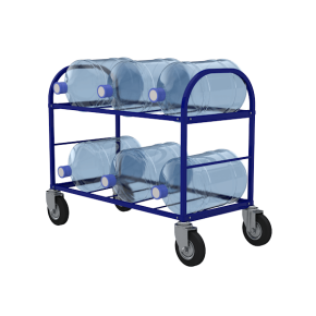 мобильный стеллаж для хранения бутылей для воды тсвд-6 фото