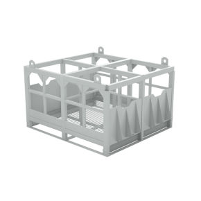 контейнер (палета) для 36 кислородных газовых баллонов фото
