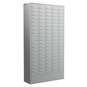 металлический абонентский шкаф на 100 ячеек фото