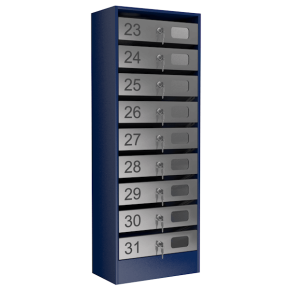 почтовый ящик 9-секционный серия эталон с окошком фото