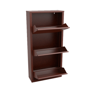 шкаф для обуви из металла на 3 ячейки фото