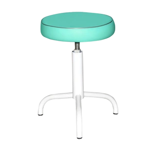 табурет зеленый т04-1 белый каркас фото