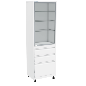 медицинский шкаф шмс-1-а-р-2/1 фото