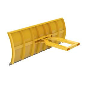 отвал поворотный ручной для снега фото