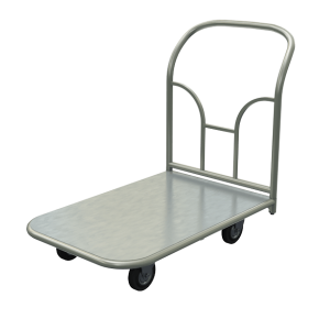 тележка платформенная с гальваническим покрытием тп ц 2 фото