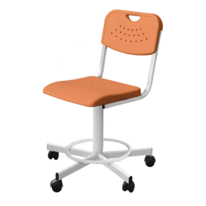 стул для лабораторий оранжевый кр20 фото