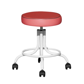 табурет винтовой т01-1 красный фото