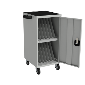 тележка для хранения и зарядки 14 ноутбуков фото