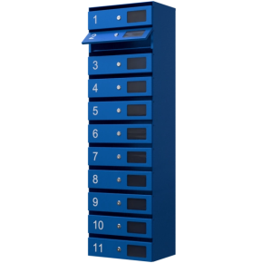 почтовый ящик 11-секционный серия ультра фото