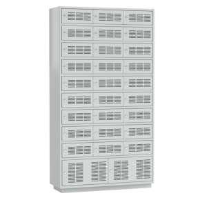 шкаф для сумок на 27/2 ячеек фото