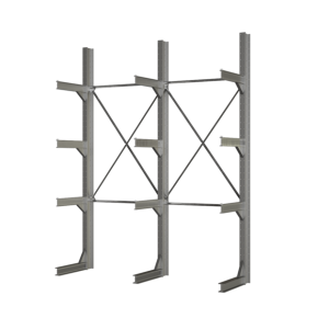 консольный стеллаж ктр односторонний двойной 1348 фото