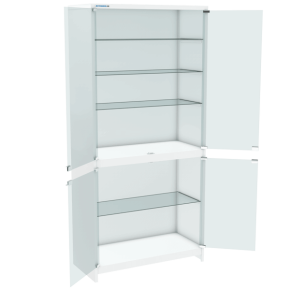 шкаф-витрина медицинский двухстворчатый шсс-2 фото