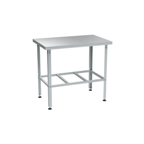 стол разделочный из нержавеющей стали 870x950x600 фото