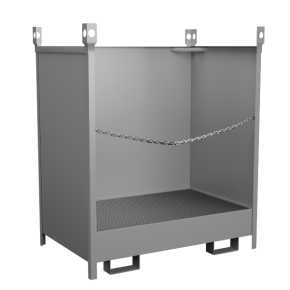 поддон для 2 бочек штабелируемый закрытый фото