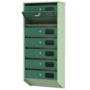 почтовый ящик на 7 квартир серия базис элит фото