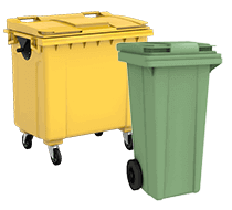 Пластиковые мусорные контейнеры