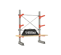 Стеллажи консольные СТ-062