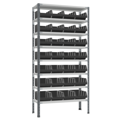 Стеллажи антистатические с ящиками