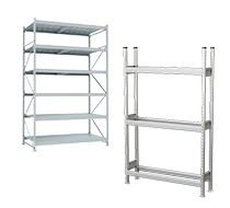 Оцинкованные стеллажи