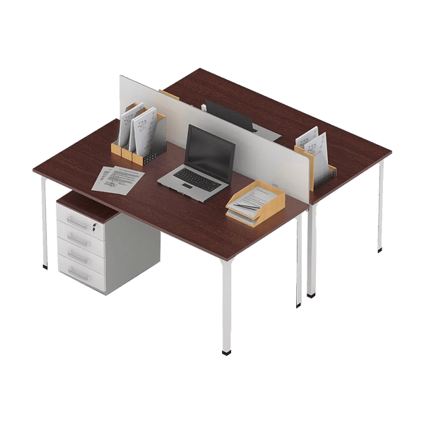 стол офисный угловой с экраном фото