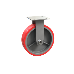 Колесо большегрузное неповоротное (полиуретан) 100 мм колесо большегрузное неповоротное (полиуретан) 100 мм фото